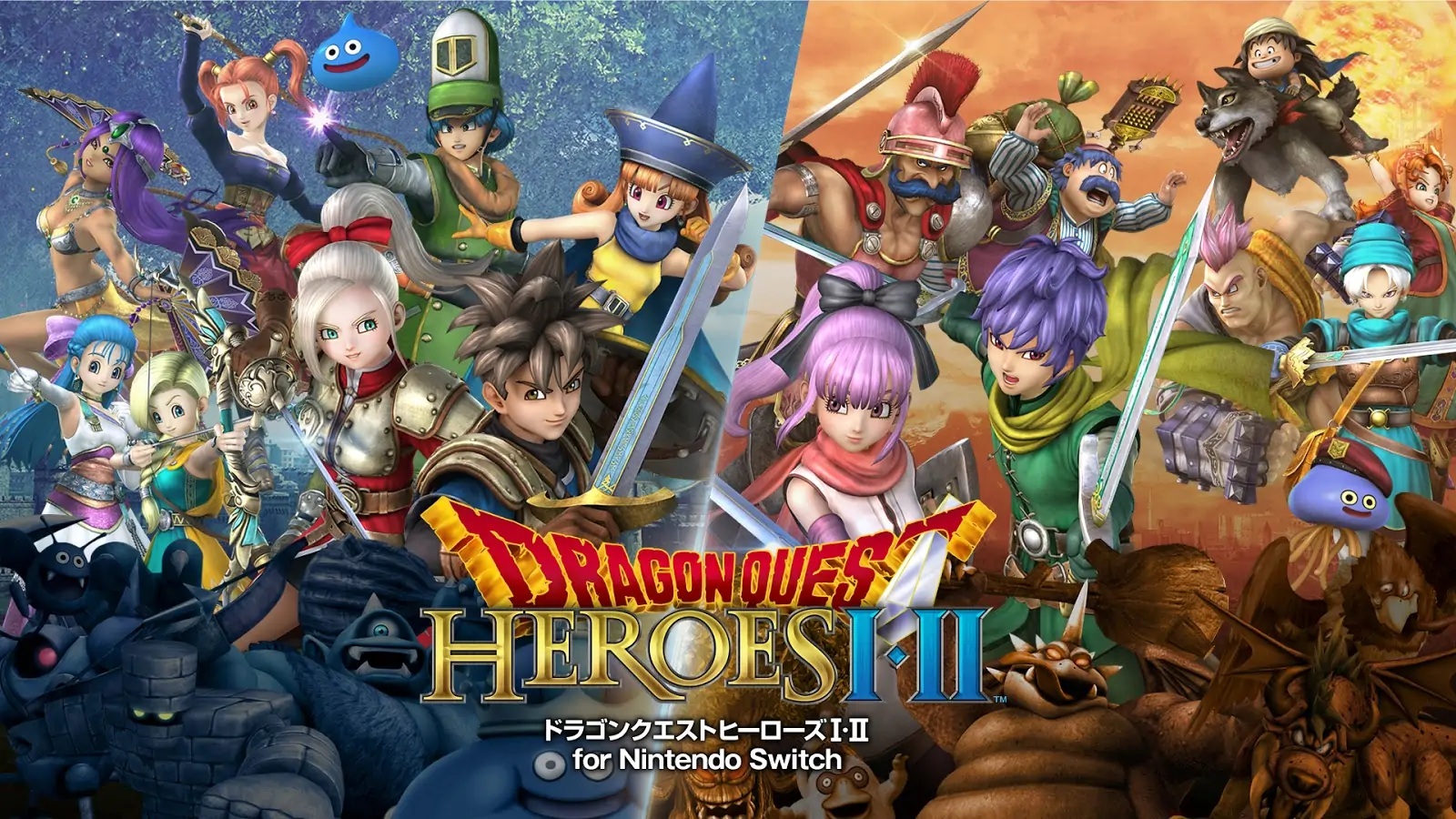 勇者斗恶龙:英雄1+2|Dragon Quest Heroes I & II-极速数码电玩