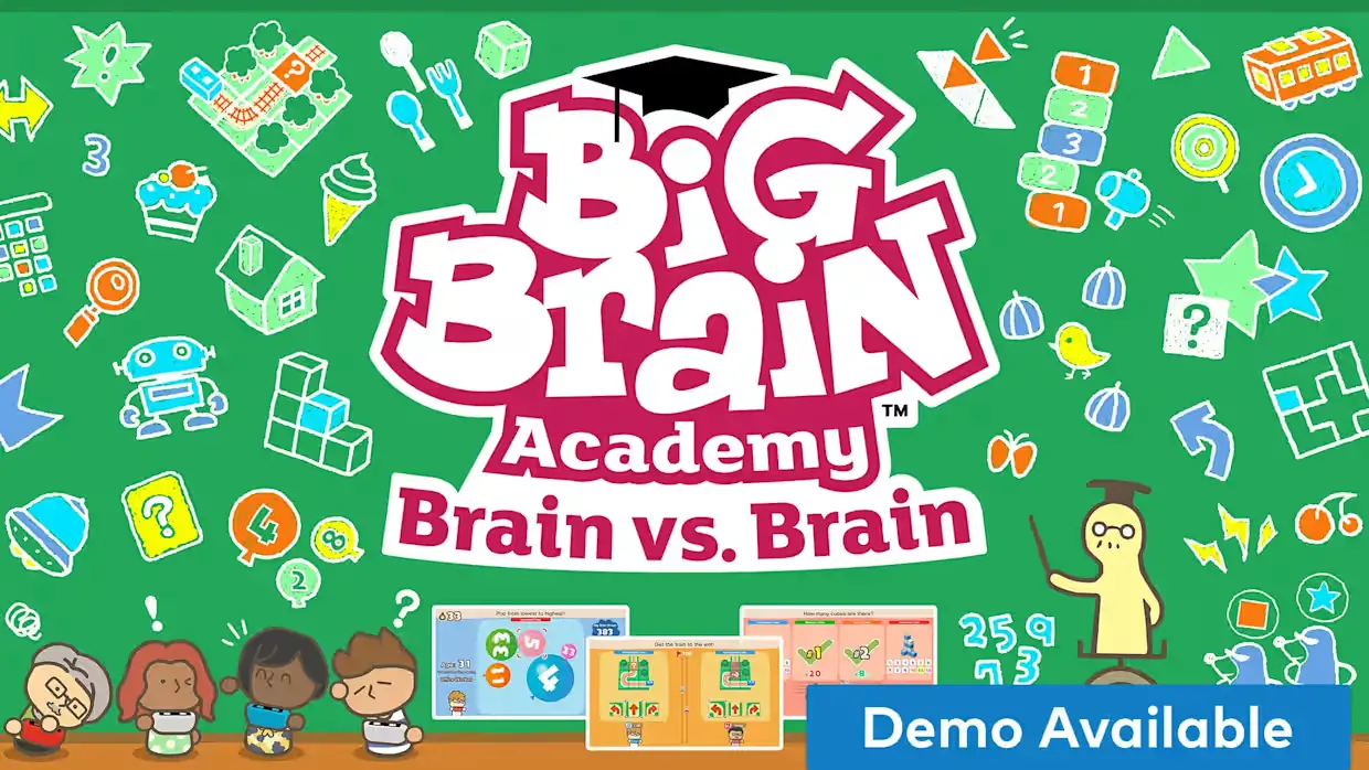 灵活脑学校：一起伸展大脑|Big Brain Academy: Brain vs. Brain中文-极速数码电玩