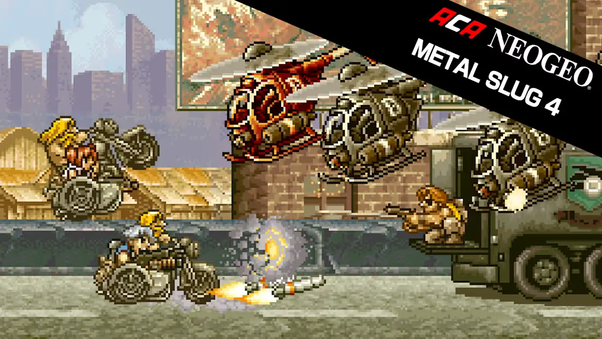 ACA NEOGEO博物馆：合金弹头4|ACA Neo Geo: Metal Slug 4-极速数码电玩