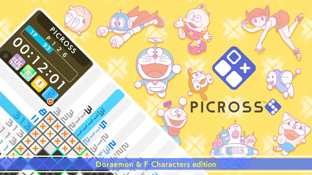 绘图方块S：哆啦A梦和藤子|Picross S Doraemon & F Characters Edition中文-极速数码电玩