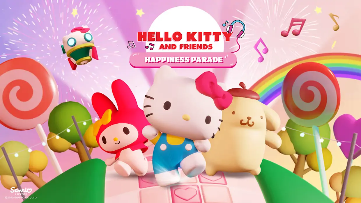 凯蒂和朋友们的幸福大游行|Hello Kitty and Friends: Happiness Parade中文-极速数码电玩
