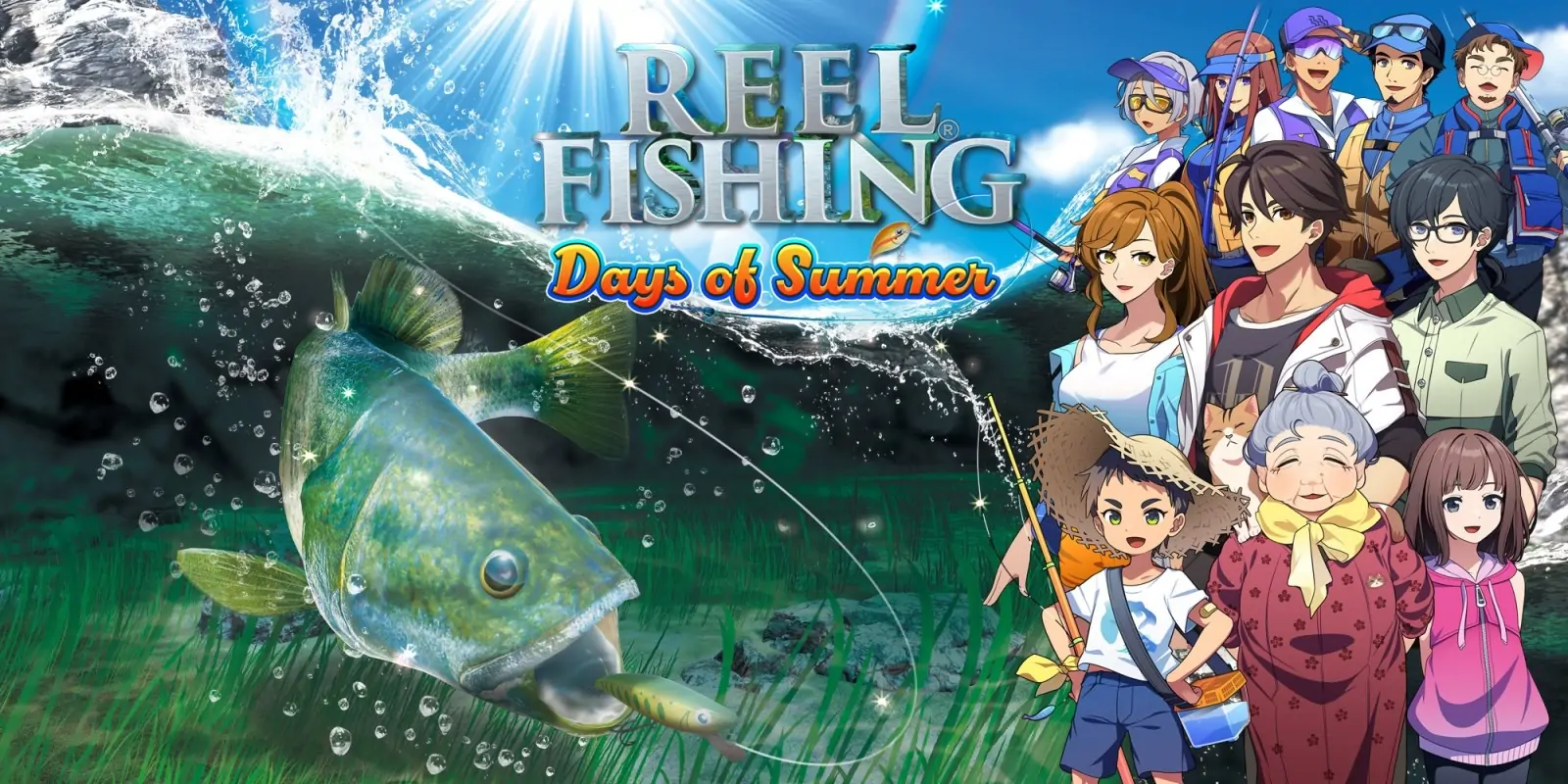户外钓鱼：夏日时光|Reel Fishing: Days of Summer中文-极速数码电玩