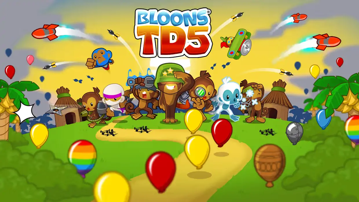 猴子塔防5|Bloons TD 5-极速数码电玩