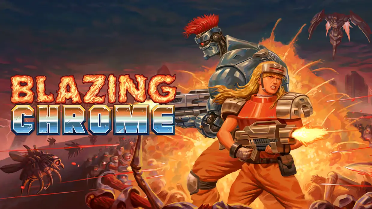 炽热合金|Blazing Chrome-极速数码电玩
