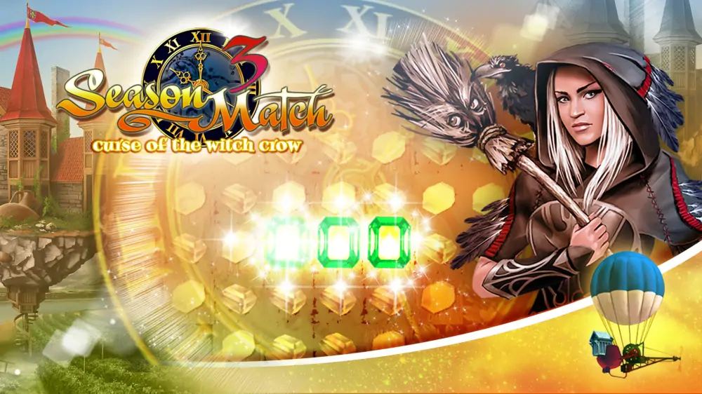 四季女神3：乌鸦的诅咒|Season Match 3: Curse of the Witch Crow-极速数码电玩