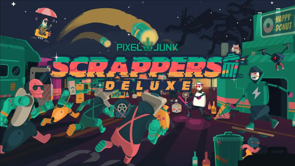 像素垃圾：回收者豪华版|PixelJunk: Scrappers Deluxe中文-极速数码电玩
