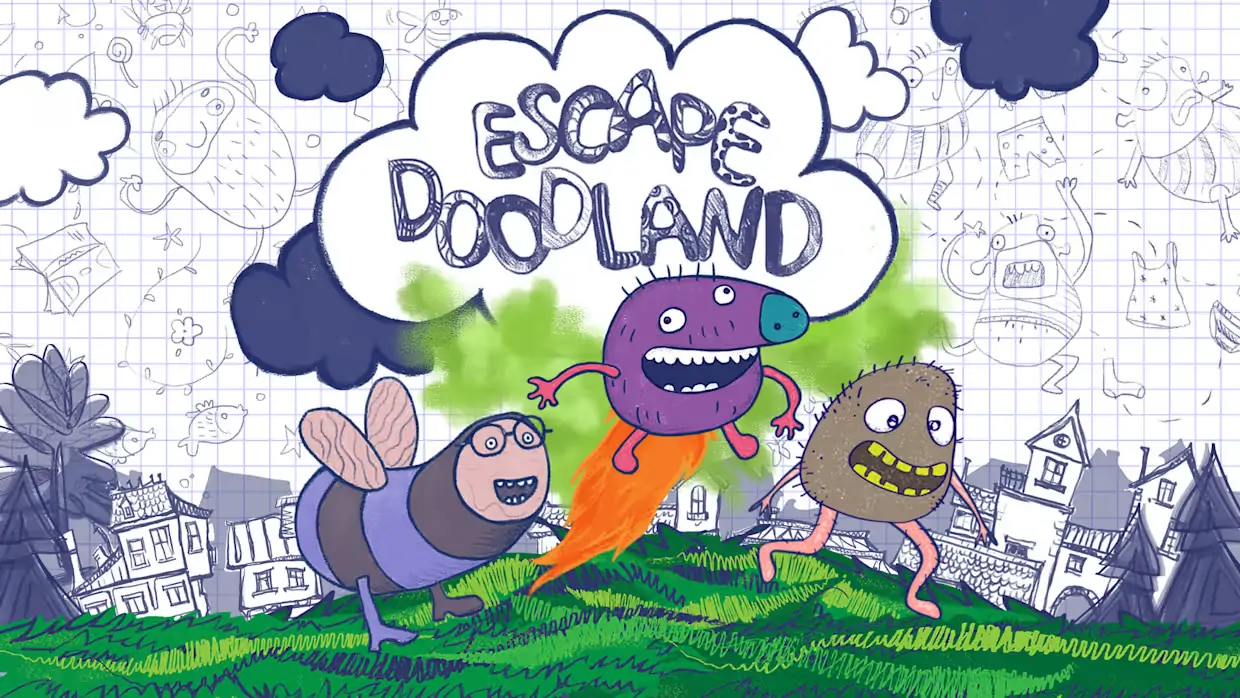 逃离涂鸦之地|Escape Doodland-极速数码电玩