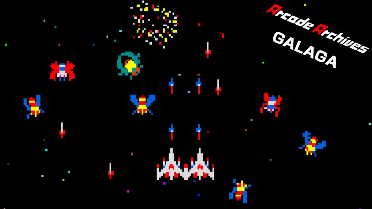 街机博物馆：大蜜蜂|Arcade Archives: Galaga-极速数码电玩