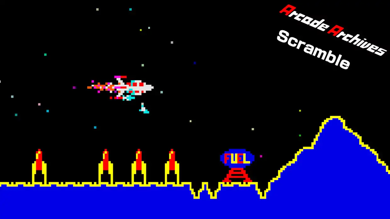街机博物馆：紧急起飞|Arcade Archives: Scramble-极速数码电玩