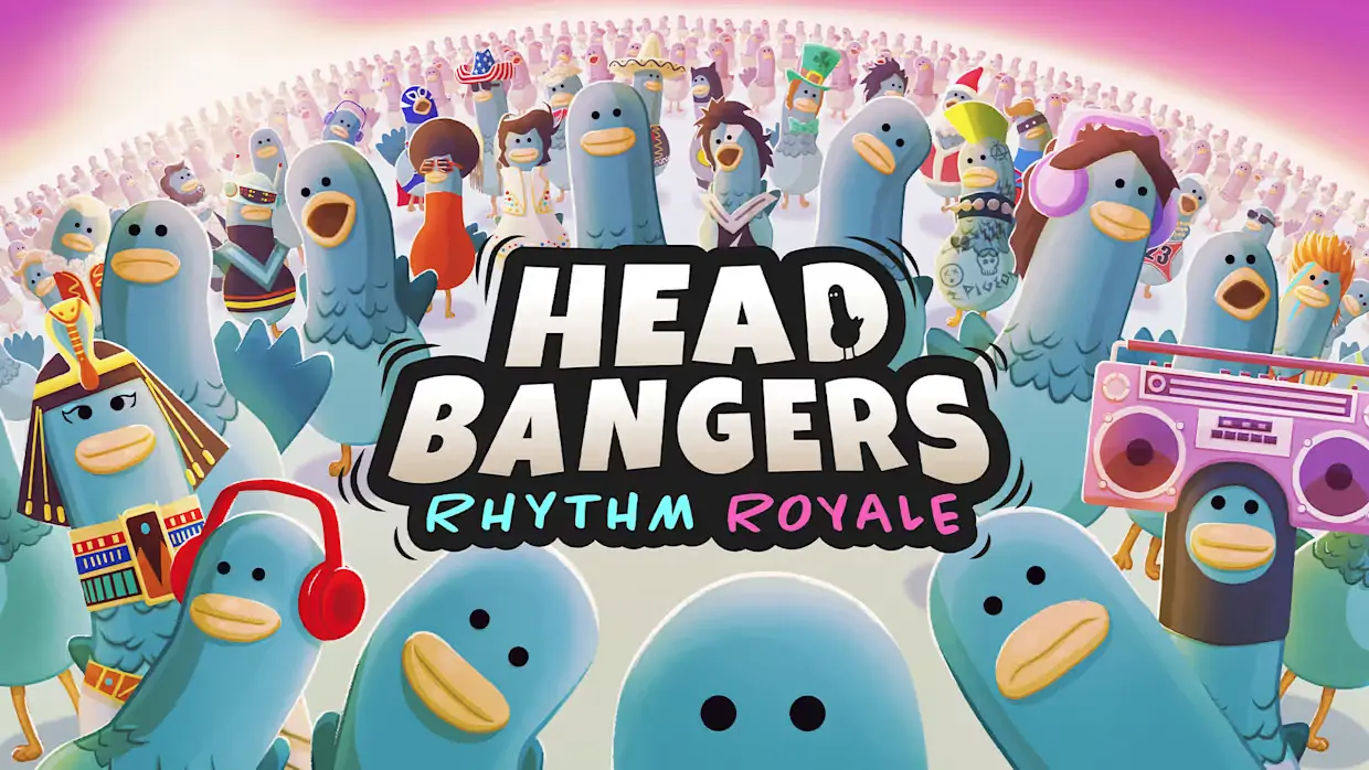 鸽子大逃杀|Headbangers: Rhythm Royale中文-极速数码电玩