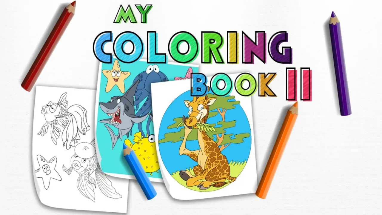 我的涂色书2合1套装|My Coloring Books – 2 in 1 Bundle-极速数码电玩