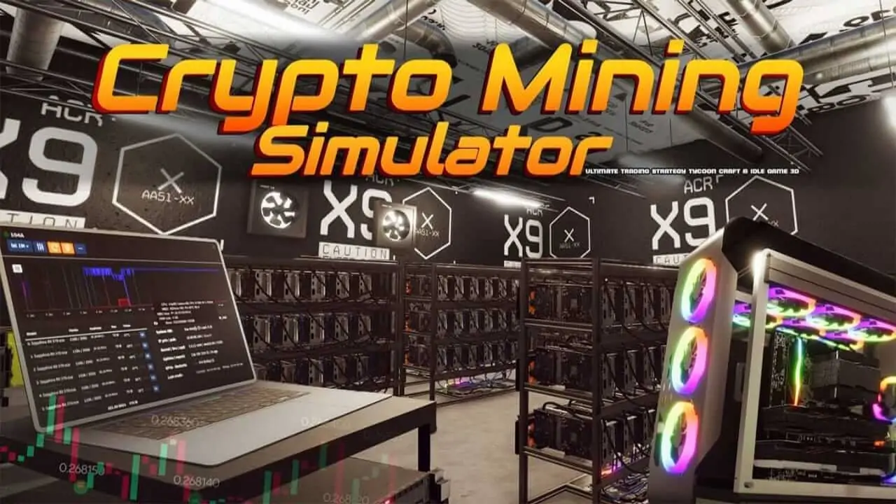 加密货币挖矿模拟器|Crypto Mining Simulator-极速数码电玩
