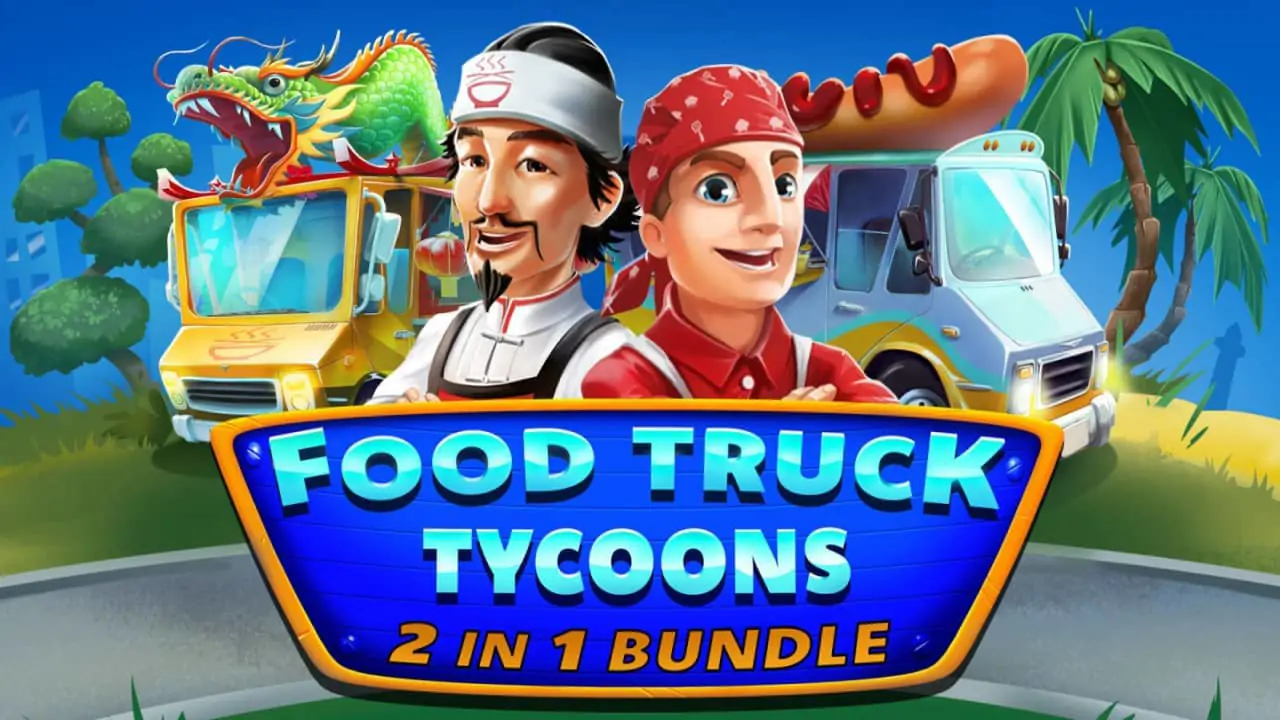 快餐车大亨2合1套装|Food Truck Tycoons: 2 in 1 Bundle中文-极速数码电玩