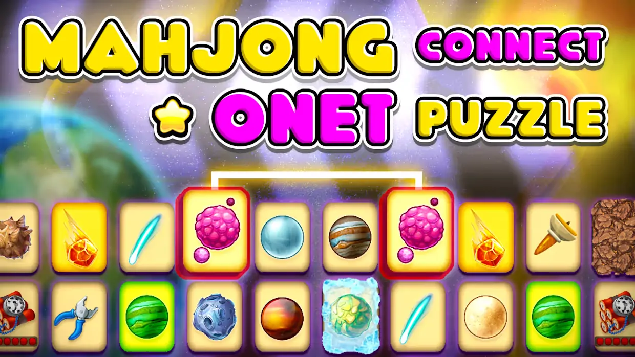 彩色麻将连接拼图|Mahjong Connect Onet Puzzle-极速数码电玩