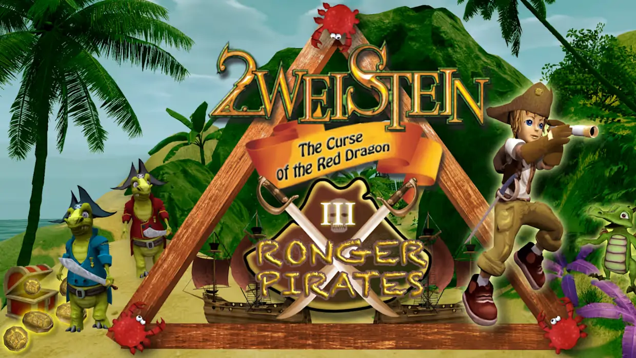 2weistein：红龙的诅咒3 – 荣格海盗|2weistein: The Curse of the Red Dragon 3 – Ronger Pirates-极速数码电玩