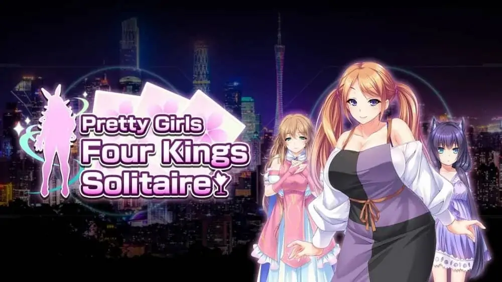 漂亮女孩四王扑克|Pretty Girls Four Kings Solitaire中文-极速数码电玩