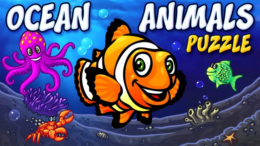 海洋动物拼图|Ocean Animals Puzzle-极速数码电玩