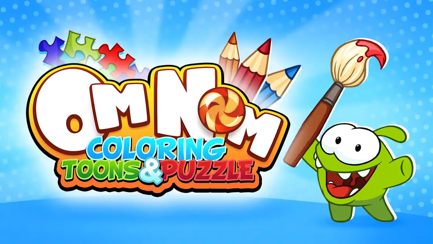奥姆：色彩动漫与解谜|Om Nom: Coloring, Toons & Puzzle-极速数码电玩