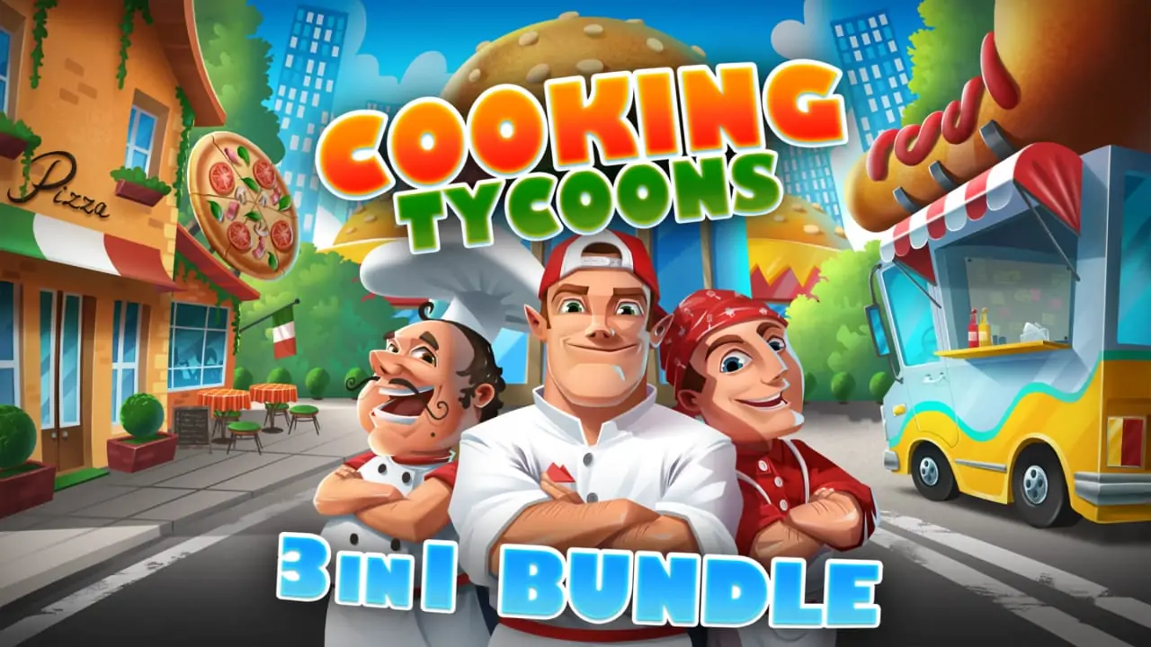烹饪大亨：三合一|Cooking Tycoons: 3 in 1 Bundle-极速数码电玩