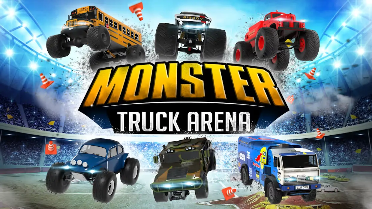 怪物卡车竞技场|Monster Truck Arena-极速数码电玩