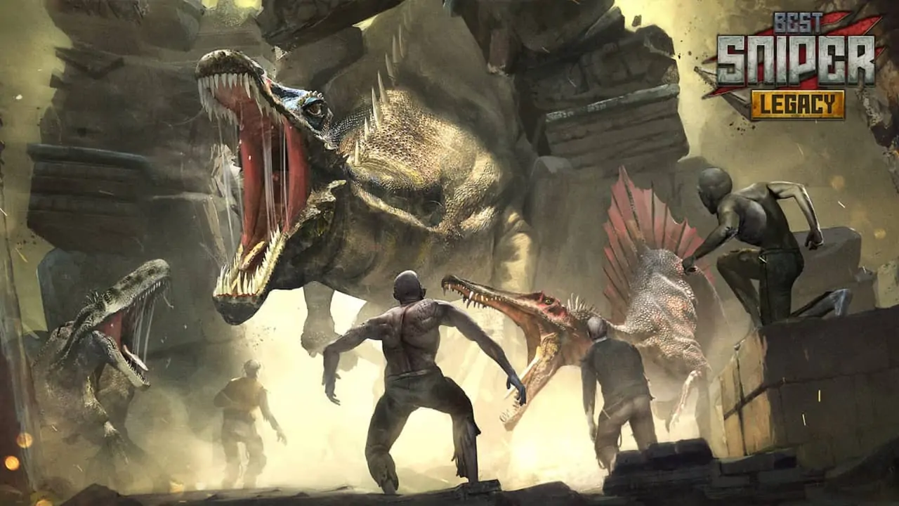 最佳狙击手遗产：恐龙猎杀|Best Sniper Legacy: Dino Hunt & Shooter 3D-极速数码电玩