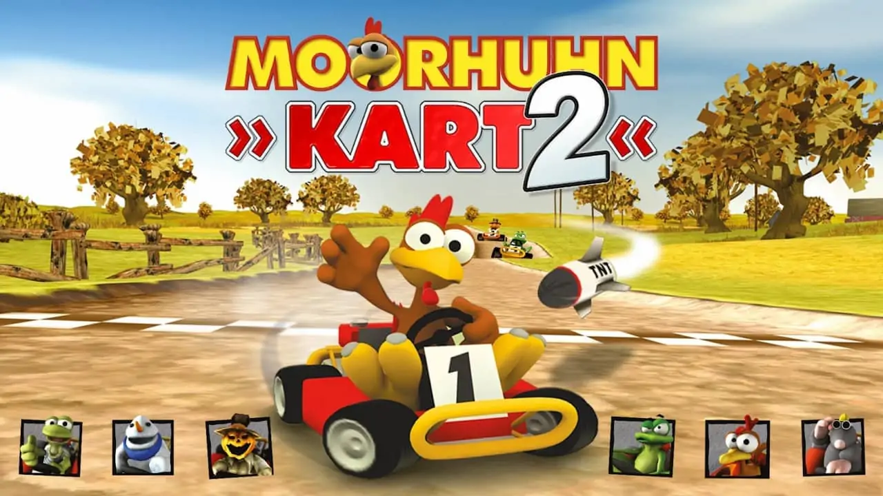 怪鸡卡丁赛2|Moorhuhn Kart 2-极速数码电玩