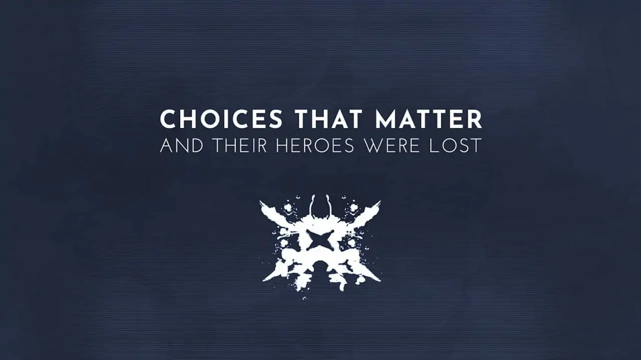 至关重要的选择：他们的英雄迷失了|Choices That Matter: And Their Heroes Were Lost-极速数码电玩