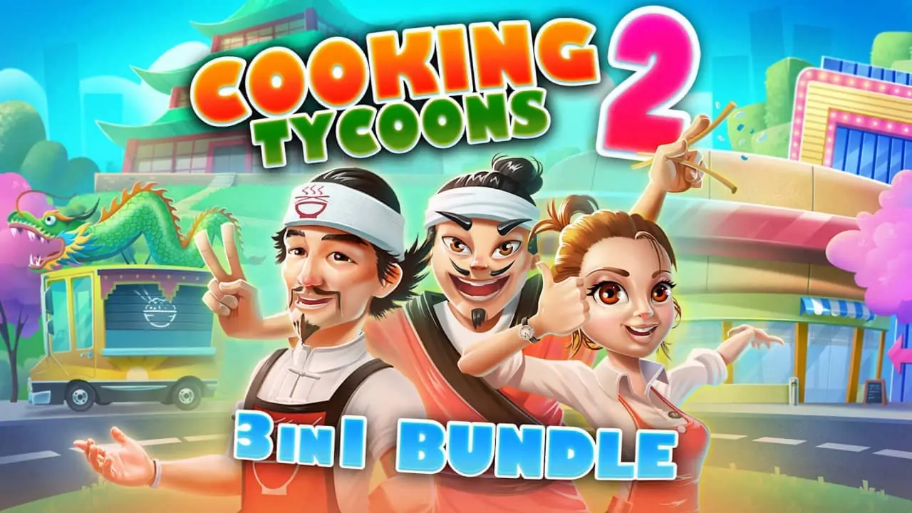烹饪大亨2：三合一|Cooking Tycoons 2: 3 in 1 Bundle-极速数码电玩