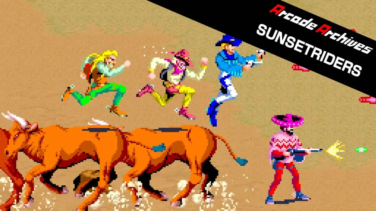 街机博物馆：日落骑士|Arcade Archives: Sunset Riders-极速数码电玩