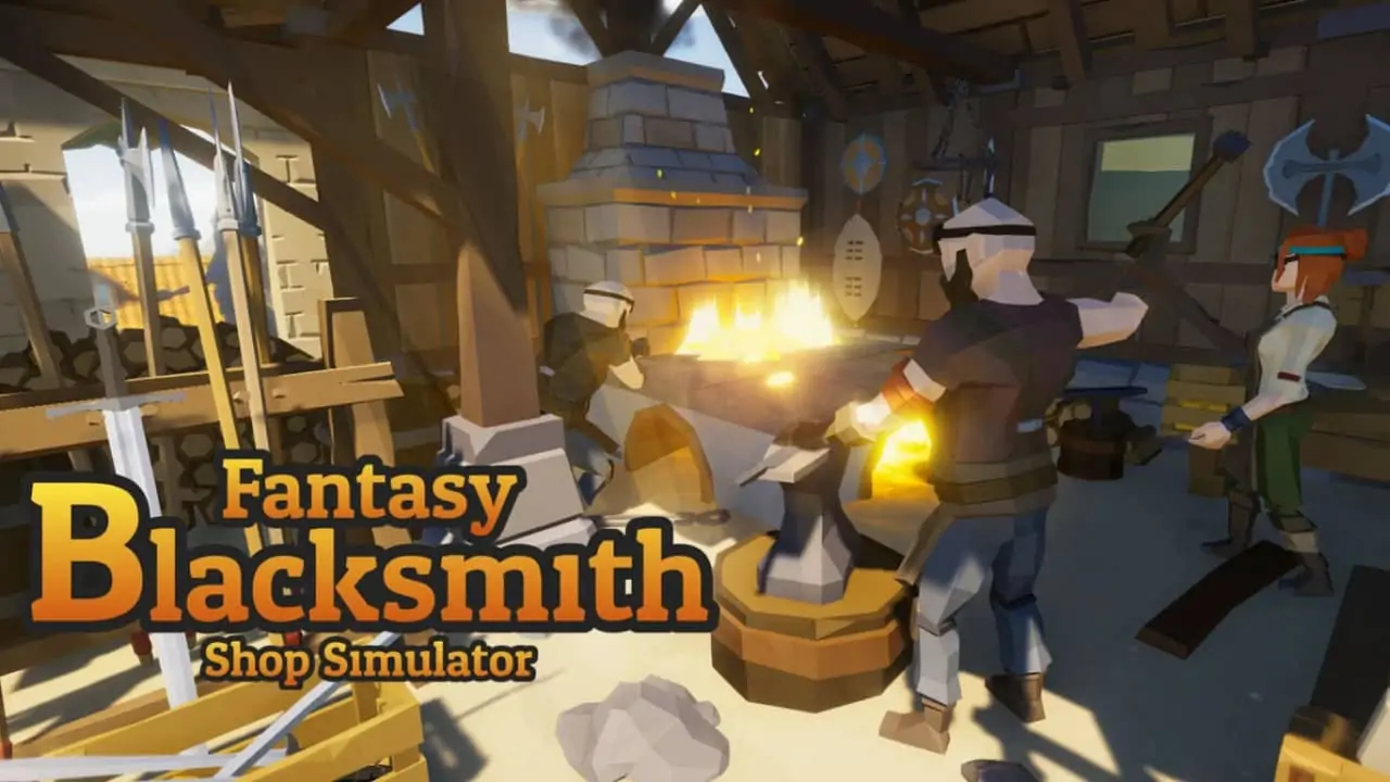 幻想铁匠店模拟器|Fantasy Blacksmith Shop Simulator中文-极速数码电玩