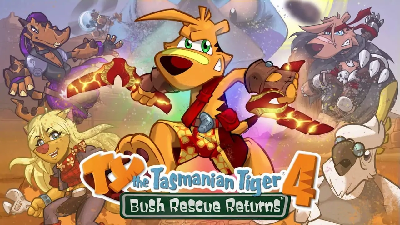 泰思虎奇幻冒险4|TY the Tasmanian Tiger 4-极速数码电玩