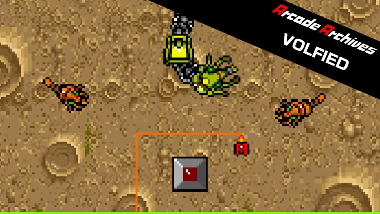 街机博物馆：异形天蚕变|Arcade Archives: Volfied-极速数码电玩