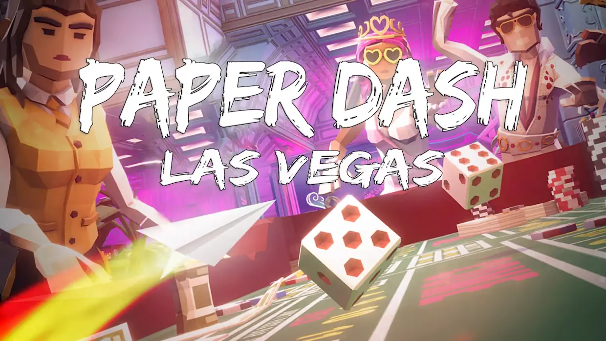 纸飞机冲刺：拉斯维加斯|Paper Dash: Las Vegas-极速数码电玩