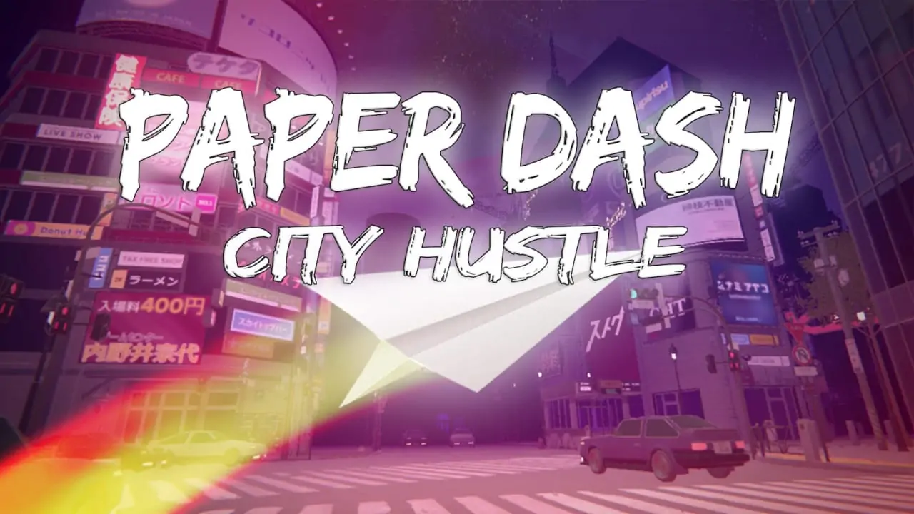 纸飞机冲刺：城市喧嚣|Paper Dash: City Hustle-极速数码电玩