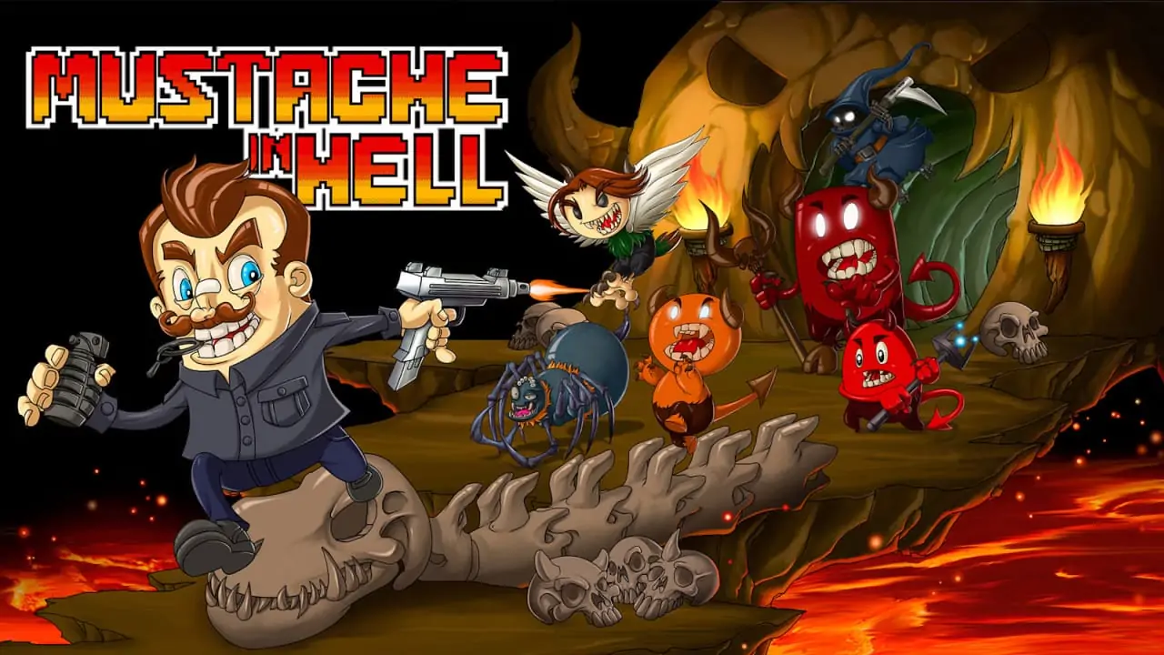 小胡子地狱|地狱中的胡子|Mustache In Hell-极速数码电玩