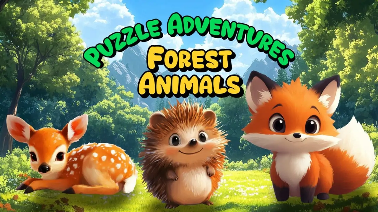 益智冒险：森林动物|Puzzle Adventures: Forest Animals-极速数码电玩