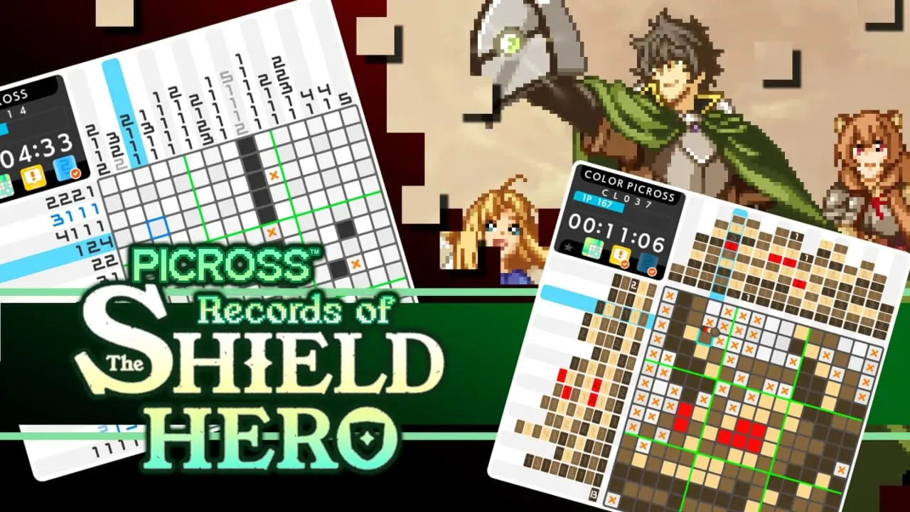 皮克罗斯|绘图方块：盾之勇者的轨迹|PICROSS Records of The Shield Hero中文-极速数码电玩