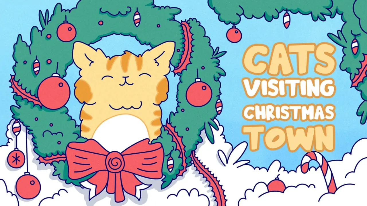 猫咪拜访圣诞小镇|Cats Visiting Christmas Town中文-极速数码电玩