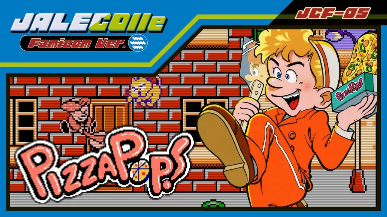 JALECO红白机版披萨大战|JALECOlle Famicom Ver. PIZZA POP-极速数码电玩