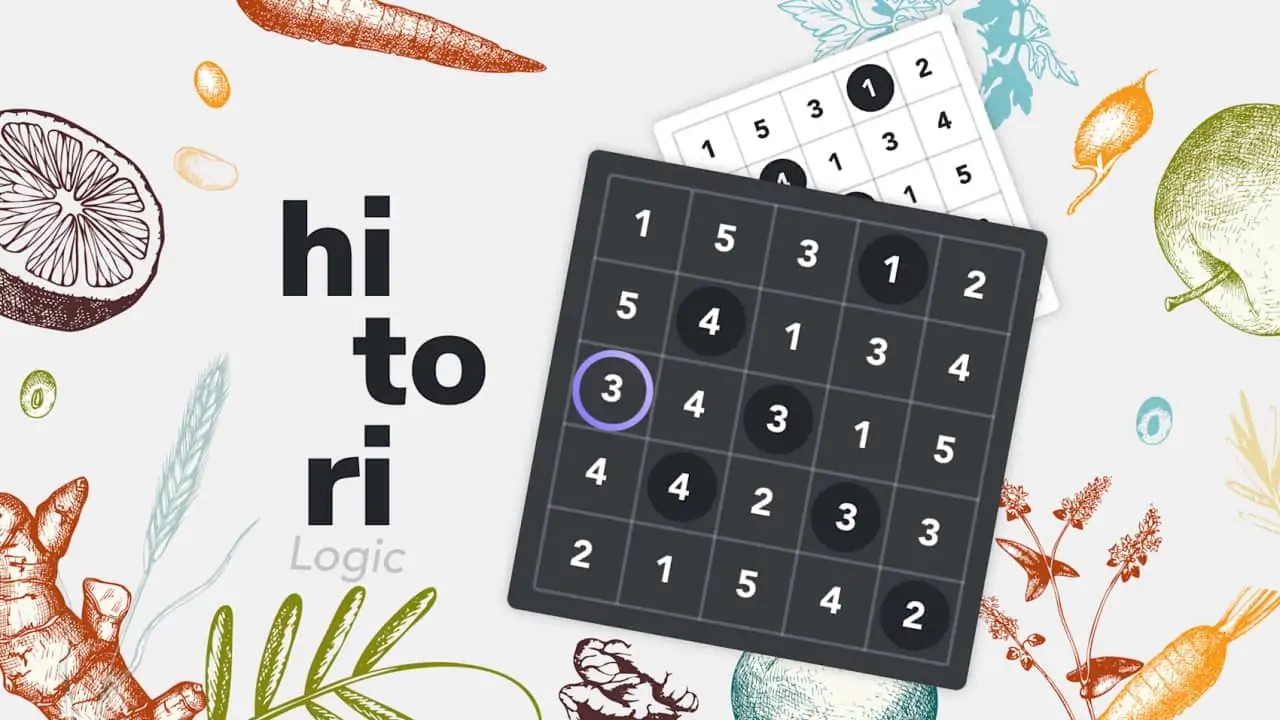 逻辑游戏|禅意连线|Hitori Logic-极速数码电玩