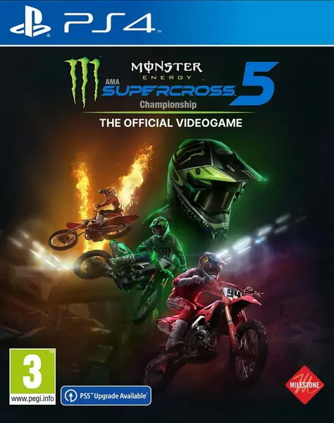 野兽越野摩托车：官方游戏5|Monster Energy Supercross: The Official Videogame 5英文-极速数码电玩