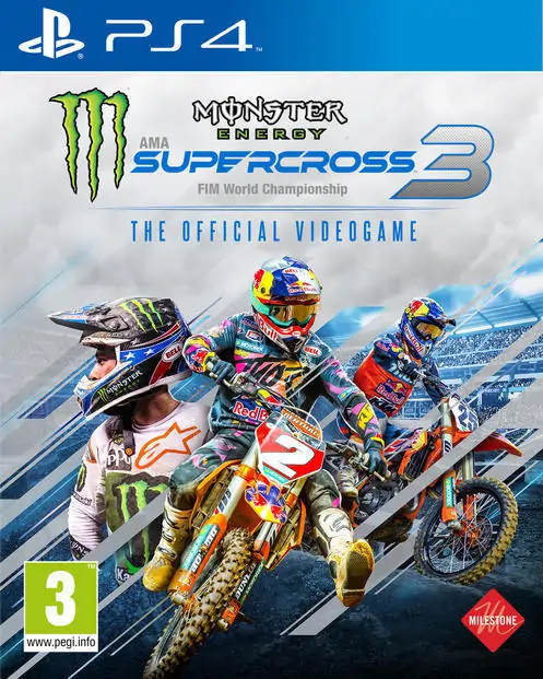 野兽越野摩托车：官方游戏3|Monster Energy Supercross: The Official Videogame 3英文-极速数码电玩