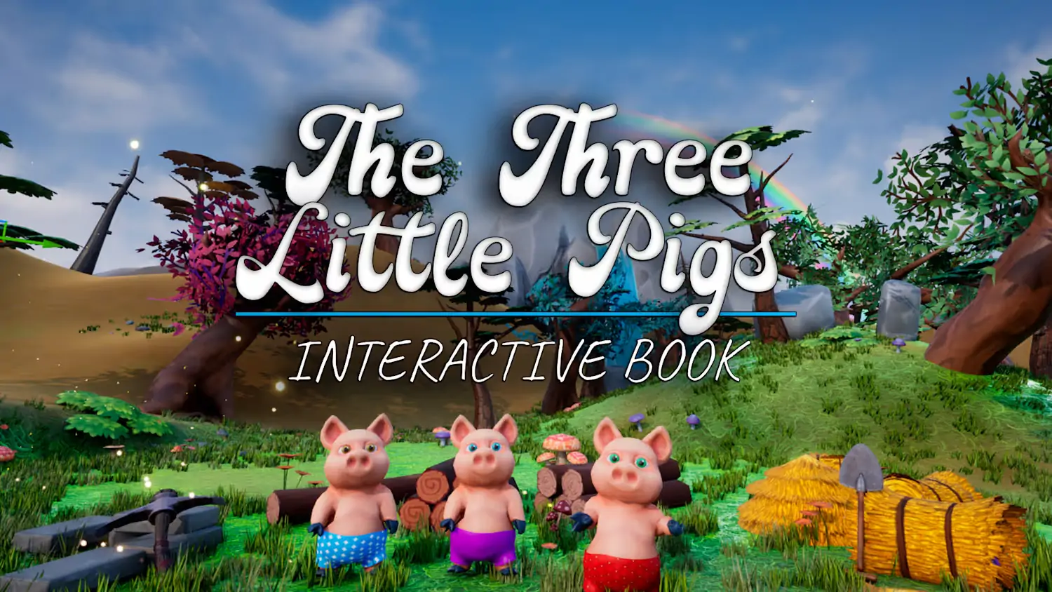三只小猪互动书|The Three Little Pigs: Interactive Book-极速数码电玩