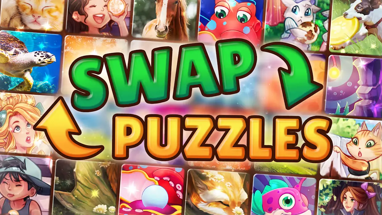 互换拼图|交换拼图|Swap Puzzles-极速数码电玩