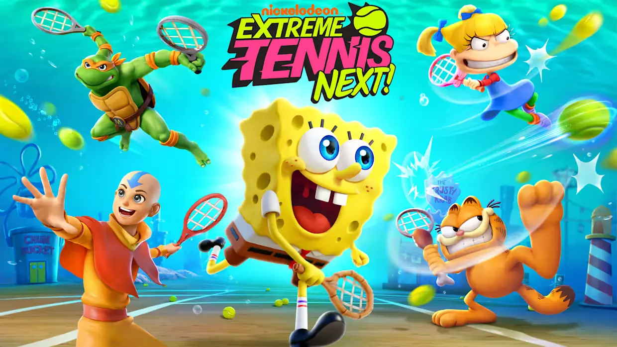 尼克儿童频道极限网球：下一战|Nickelodeon Extreme Tennis: Next中文-极速数码电玩