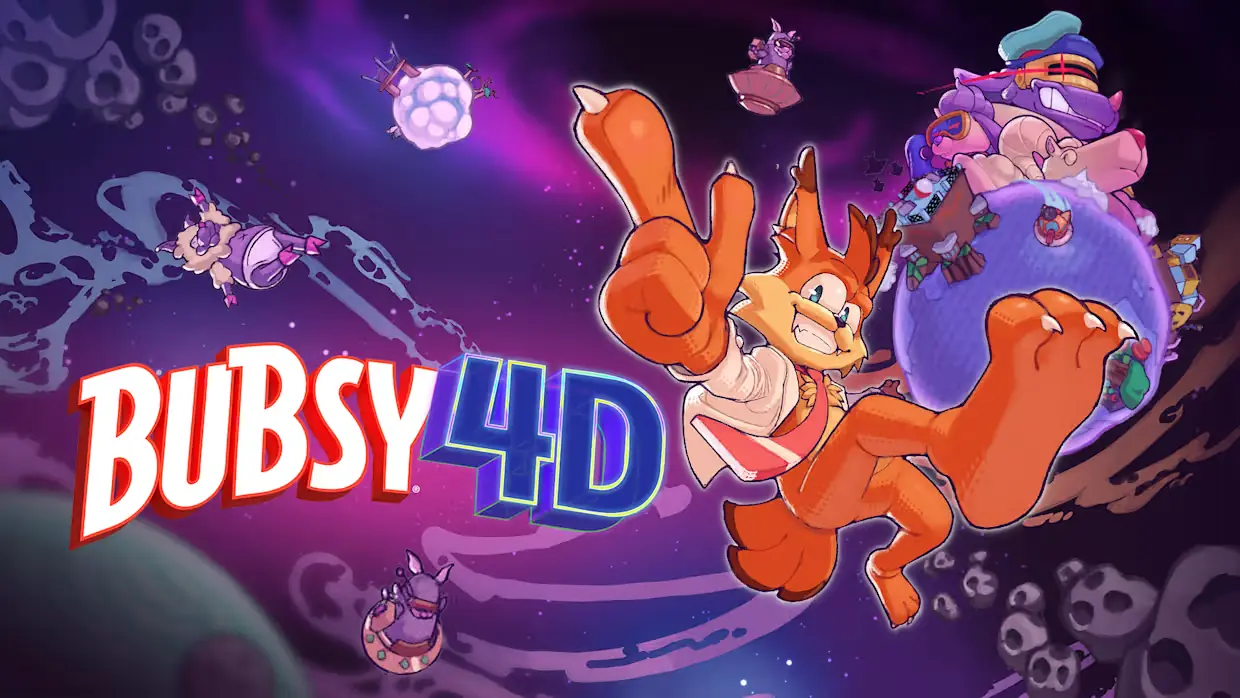 大笨猫4D|巴布西4D|Bubsy 4D中文-极速数码电玩