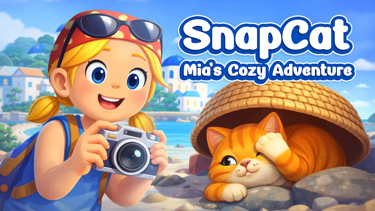 猫咪快照：米娅的温馨冒险|SnapCat: Mia’s Cozy Adventure-极速数码电玩