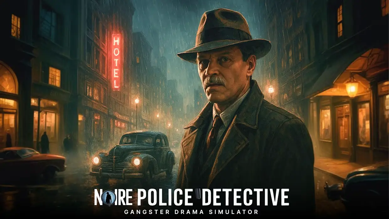 黑色警察侦探：黑帮剧情模拟器|Noire Police Detective: Gangster Drama Simulator-极速数码电玩