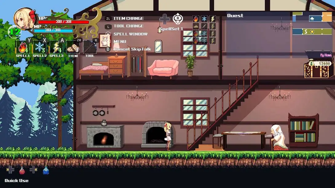 图片[3]-魔法少女的奇境探险 100%通关存档-极速数码电玩