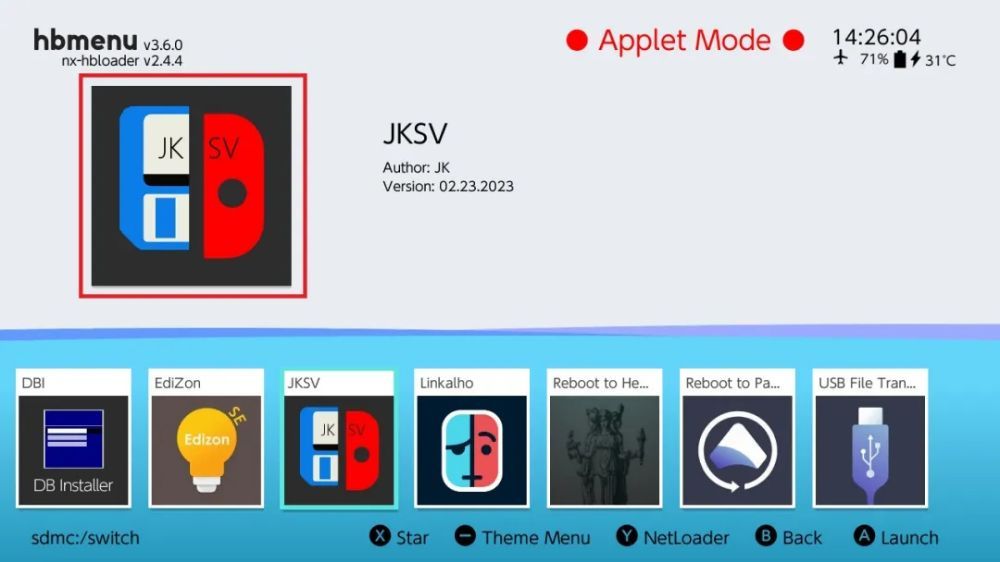 Switch存档导入导出工具JKSV下载和使用教程-极速数码电玩